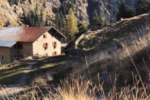 Die Bockerhütte bei Meran