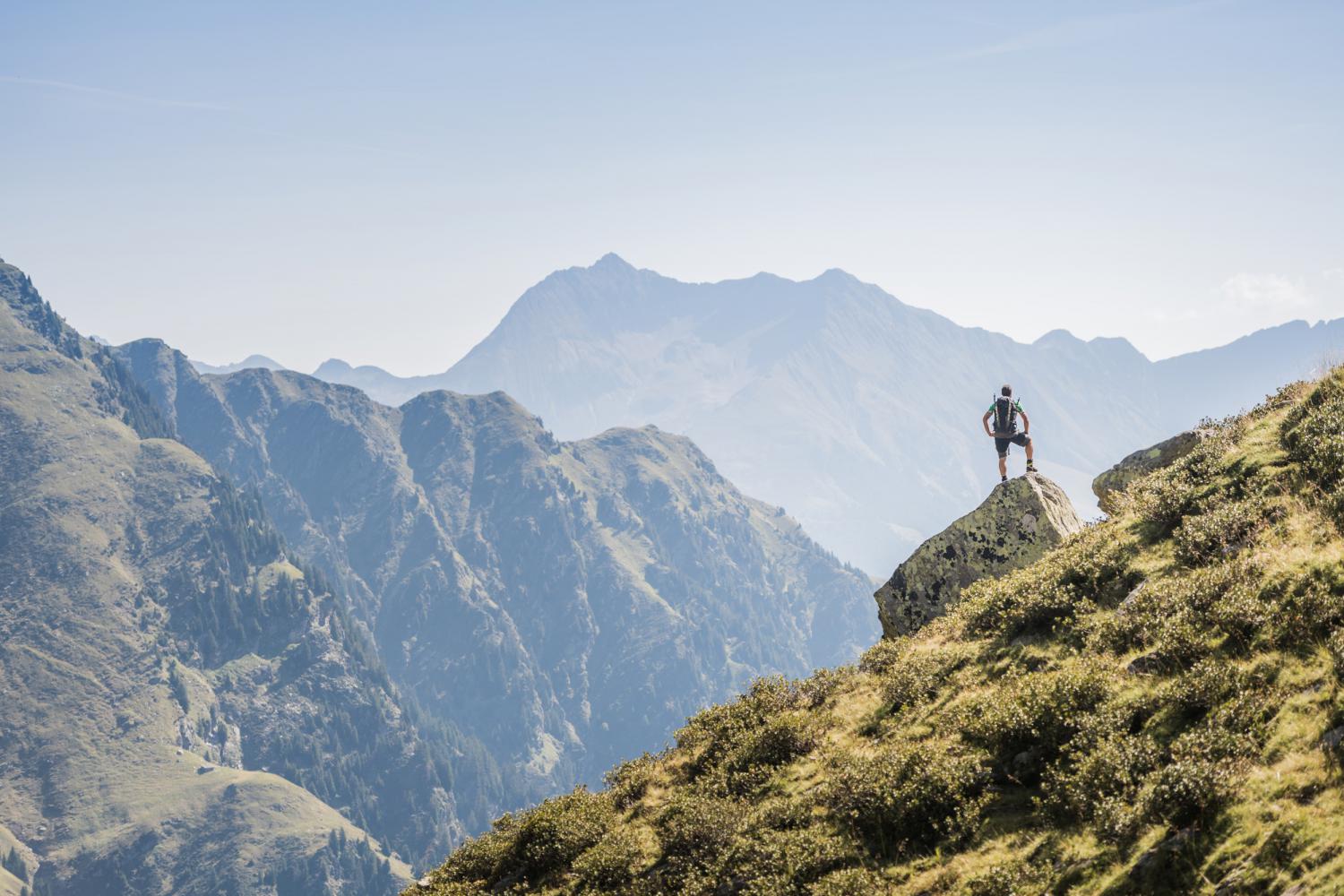 Aussicht über das Spronsertal